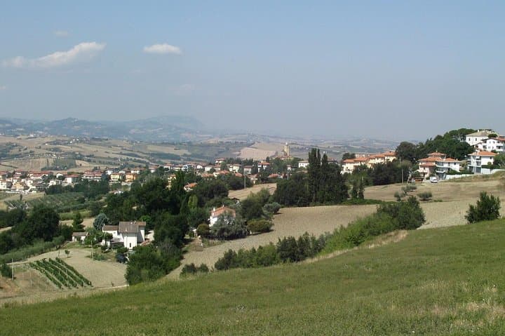 Tavullia, Rossi's home.