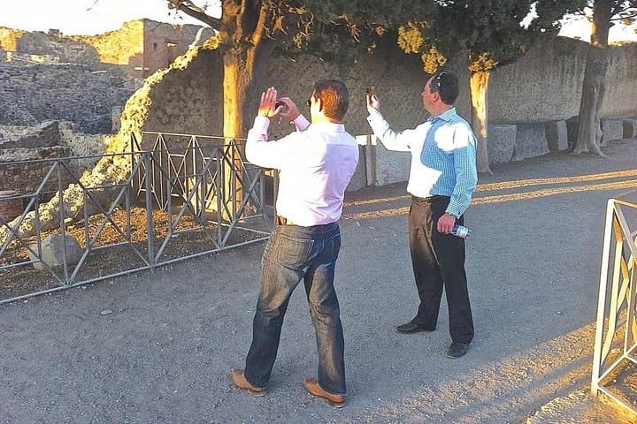 Pompei Guided Tour at Sunset