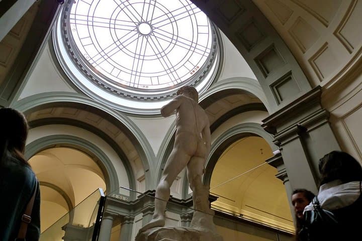 Accademia Gallery, David from the back
