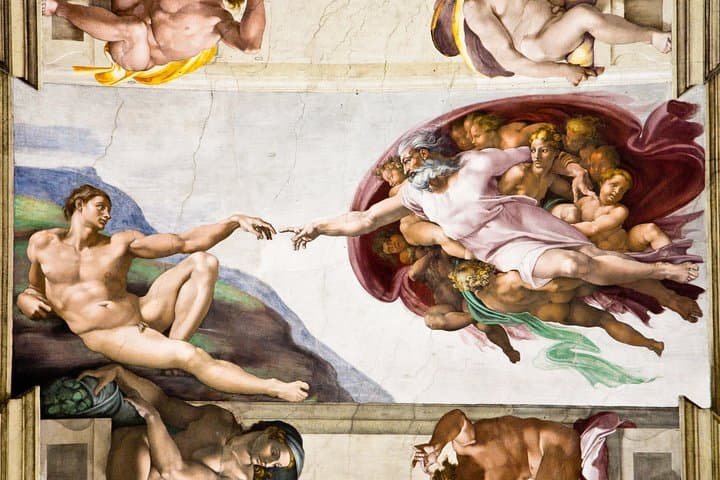 Sistine Chapel - Creation of Man