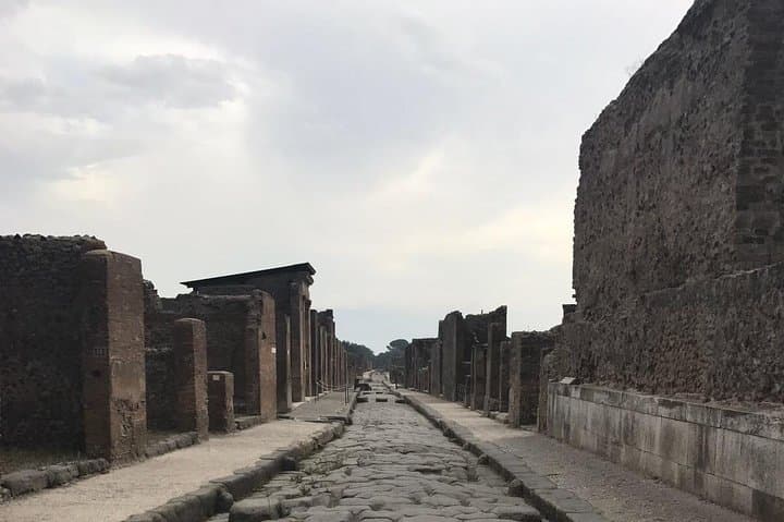 Ancient Pompei in the afternoon