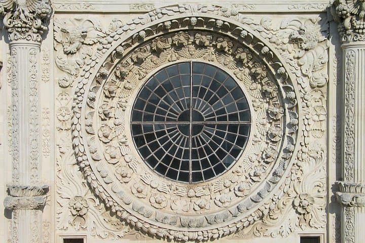Rosone della chiesa di Santa Croce