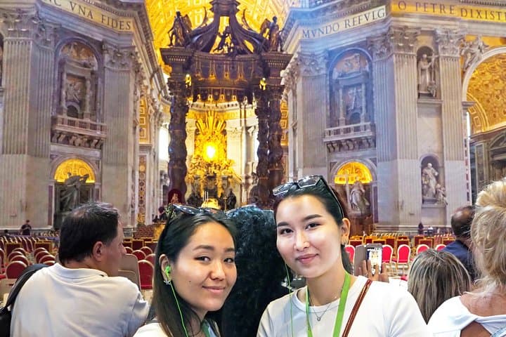 Visit the exceptional St Peter's Basilica