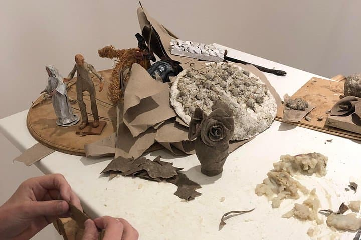 Papier Mâché Class In Lecce