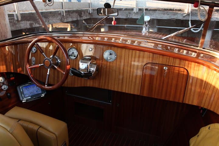 Interior of a Water Taxi