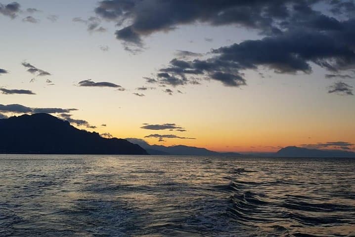 Romantic Night on Board in Positano
