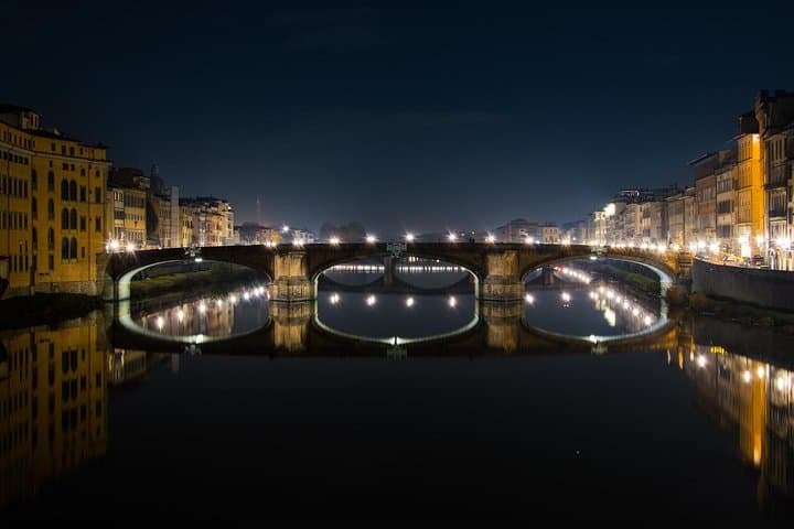 Florence Highlights Walking Tour By Night with Expert Guide