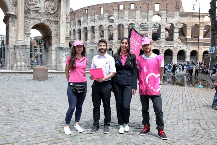 Look for our Staff in pink!