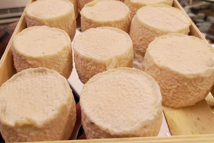Cheese producers from throughout Rome’s region of Lazio display their treasures.