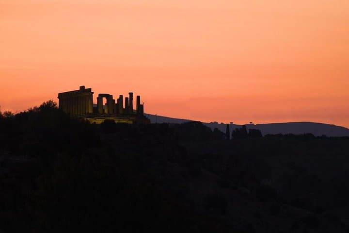 Sunset visit Valley of the Temples Agrigento