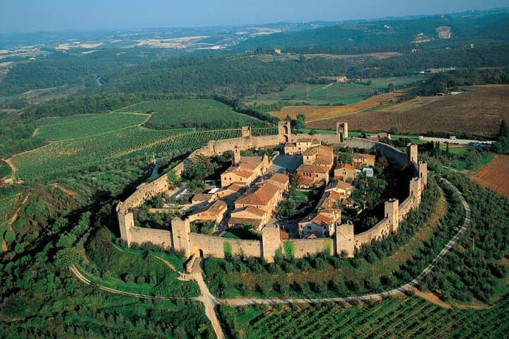 ItalyBestExcursions Siena Monteriggioni San Gimignano with Lunch&WineTasting Fullday from Rome