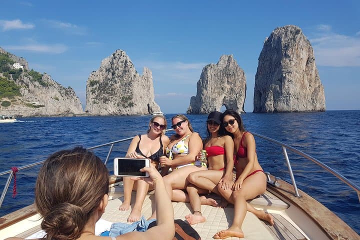 Amalfi: Small Group Boat Day Excursion to Capri Island