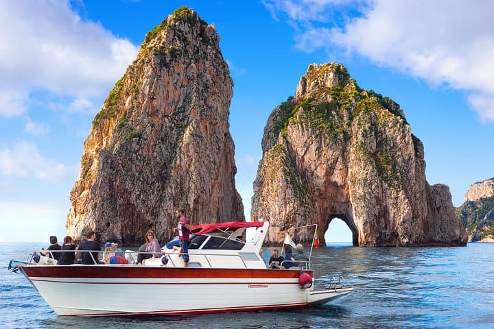 Amalfi: Small Group Boat Day Excursion to Capri Island