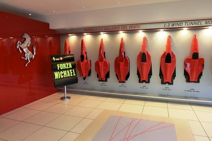 Ferrari Museum, private guided tour from Milan, by car.