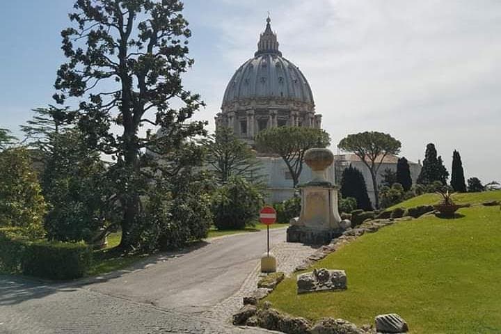 Vatican city garden