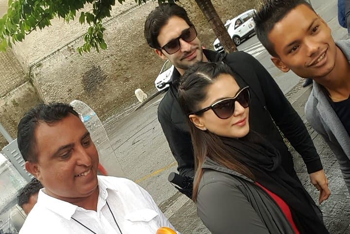 Sunny Leone our private tour service was given to her
