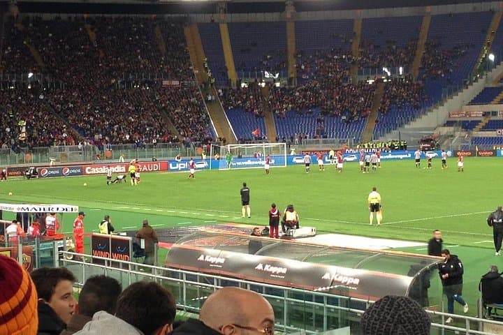 VIP Tickets and Seats to AS ROMA game with Gourmet Buffet and Open Bar
