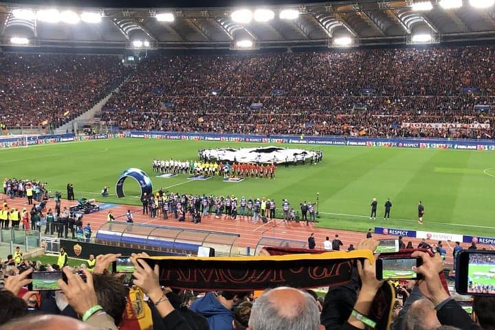 VIP Tickets and Seats to AS ROMA game with Gourmet Buffet and Open Bar