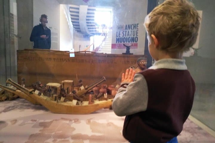 Turin Egyptian Museum tour for kids