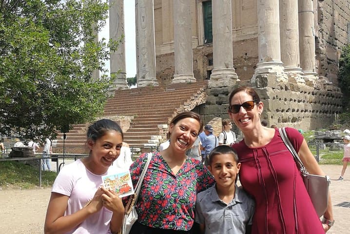 Just Outside the Temple of Antonino and Faustina - Roman Forum