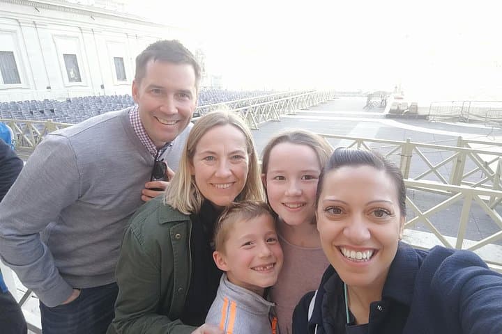 Outside the Basilica