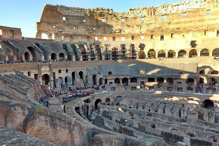 Inside the Colosseum