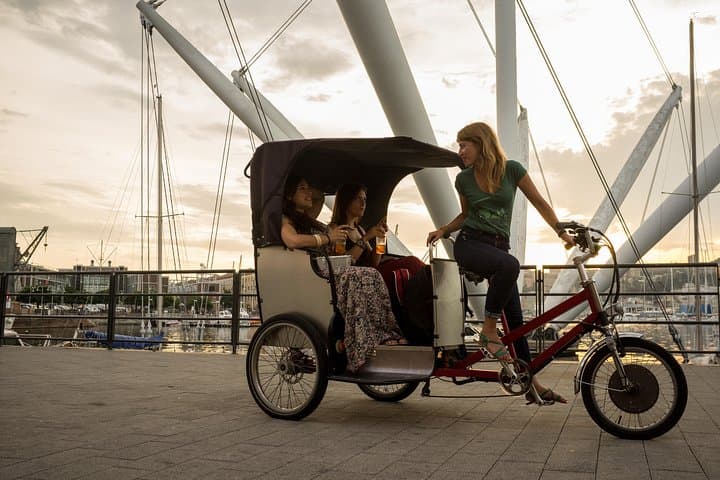 Appetizer on the rickshaw
