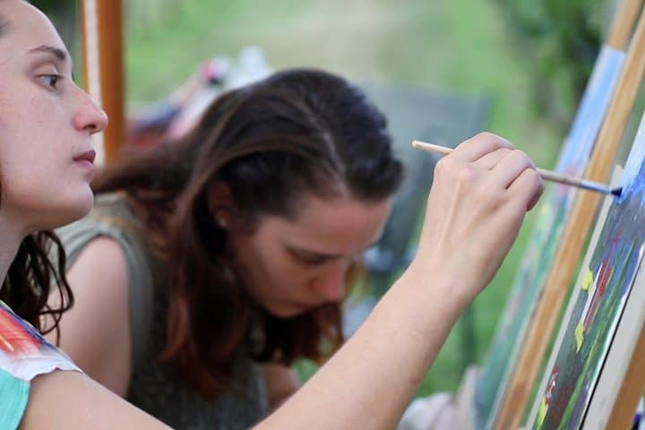 Art Experience with Food and Wine Tasting in Lazise