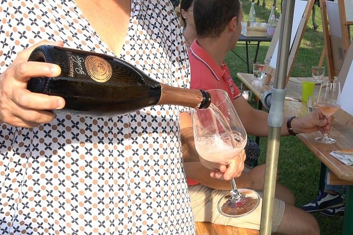Art Experience with Food and Wine Tasting in Lazise