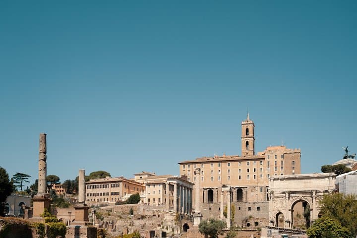 Inside the evocative Roman Forum