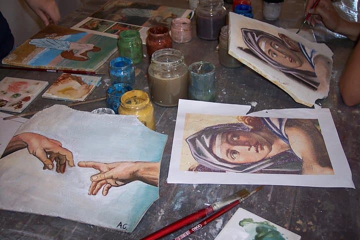 Ancient Art Workshop: Fresco