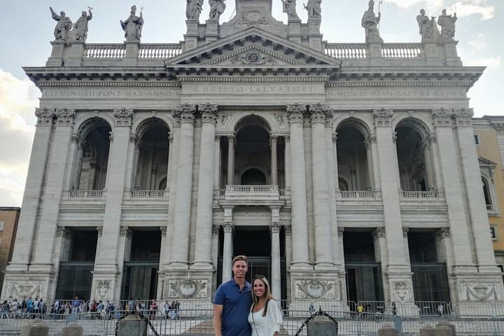 Rome Walking Tour of Holy Sites: Basilica of the Holy Cross in Jerusalem, San Giovanni in Laterano and Scala Santa