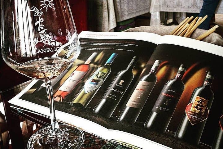 Wine tasting in the historical Cantalici winery