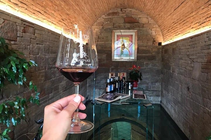 Wine tasting in the historical Cantalici winery