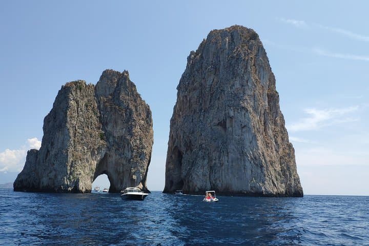 Capri Day Trip with Blue Grotto From Naples or Sorrento