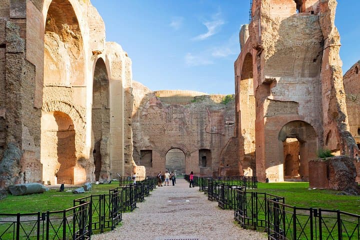 Rome Exclusive Caracalla Bath Private Guided Tour VIP Entry
