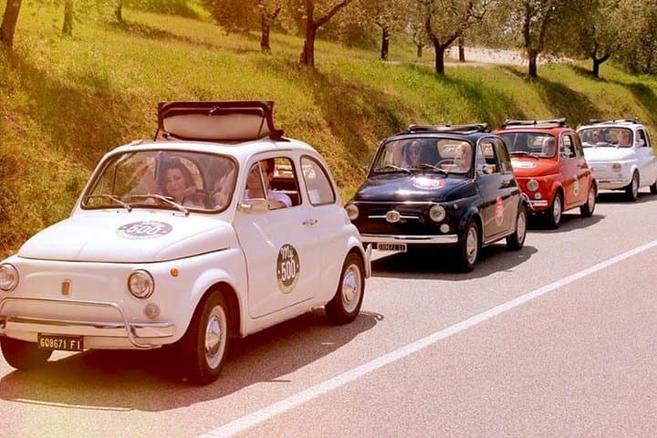 Ride Fiat 500 Vintage For a day in florence