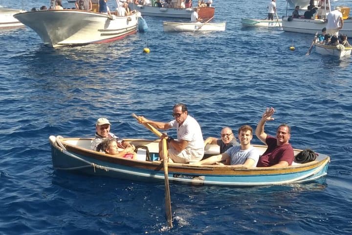 Capri Small Group Tour with Blue Grotto from Naples or Sorrento