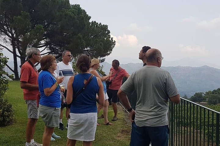 Wine Experience & Taormina Tour From Messina with Luxury Van
