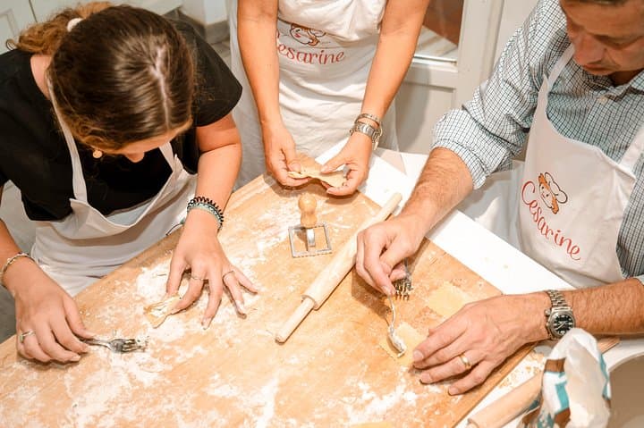 Enjoying the Pasta class