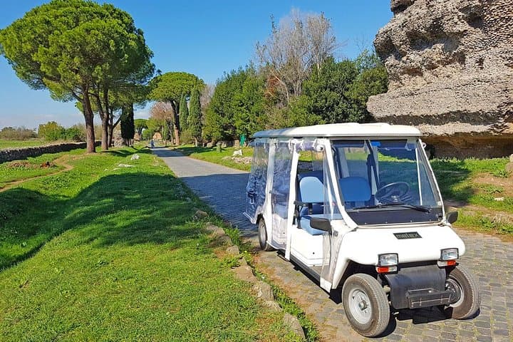 Private Appian Way (Appia Antica) Tour in Rome by Golf Cart