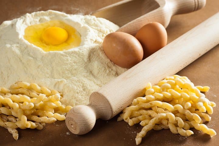 The ingredients for the cooking class