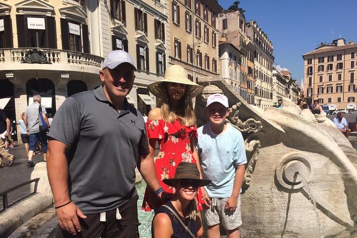 Kids Tour of Rome Trevi Fountain Pantheon Spanish Steps Navona Square & Gelato