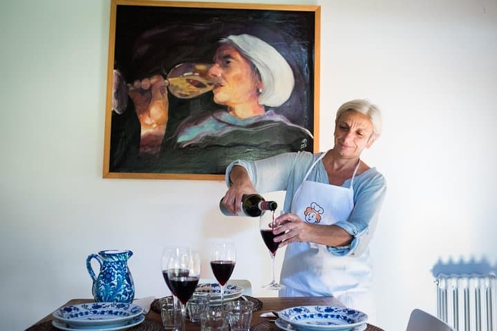 Dining experience at a local's home in Pietrasanta with cooking demo