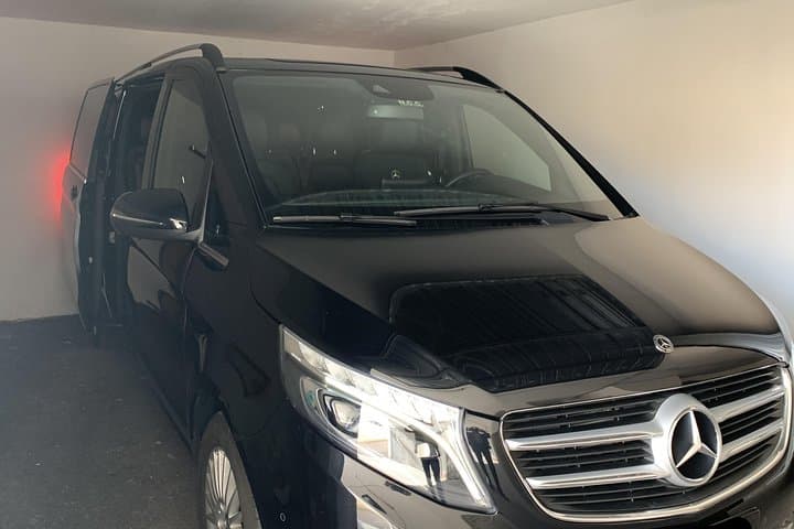 luxury minivan and cars with chauffeurAmalfi Coast