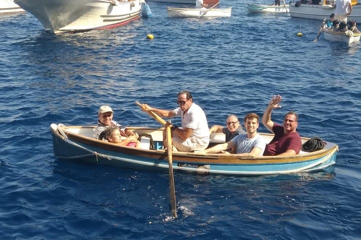 Capri Day Trip with Blue Grotto From Naples or Sorrento