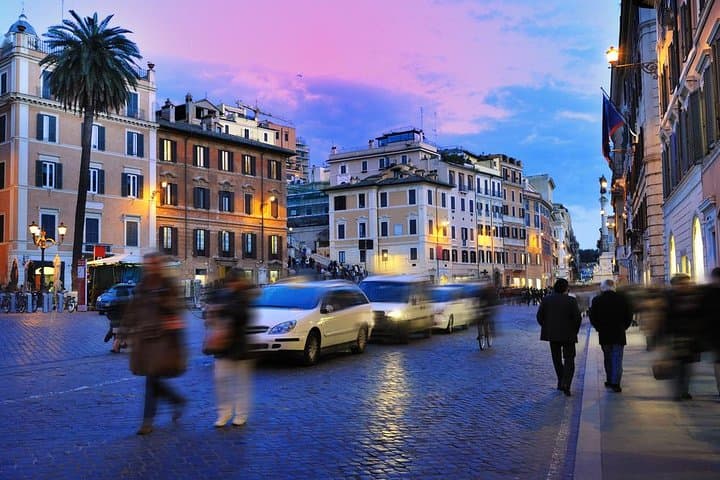 Evening Elegance: Romantic Rome by Night Private Tour with Driver