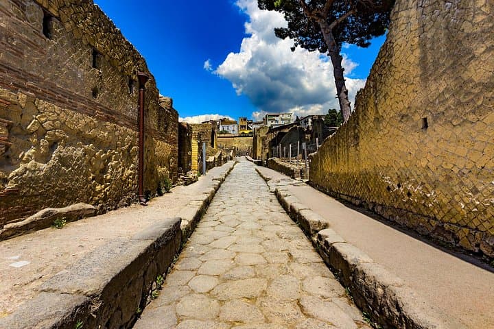 Herculaneum Roman street