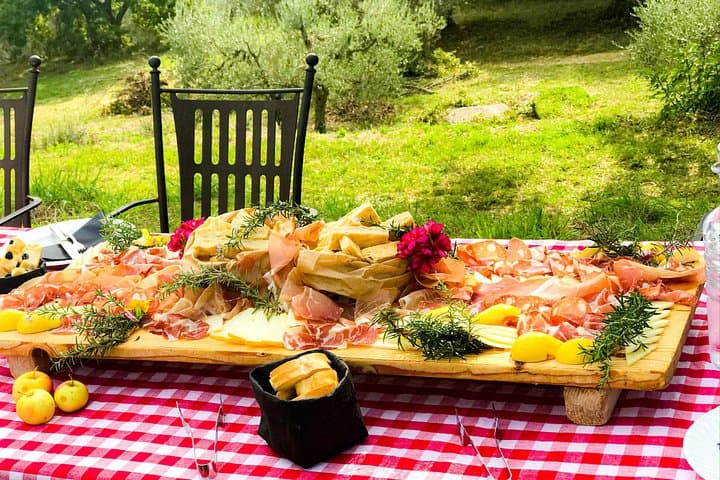 Lunch in the Olive Grove