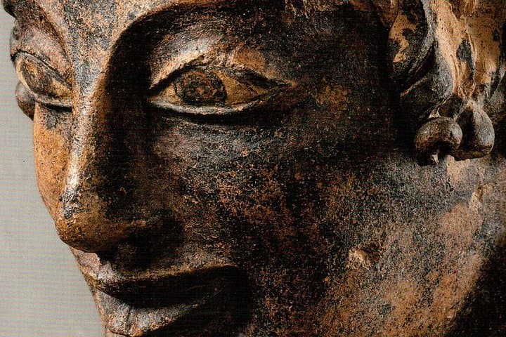 Detail form the Apollo's face